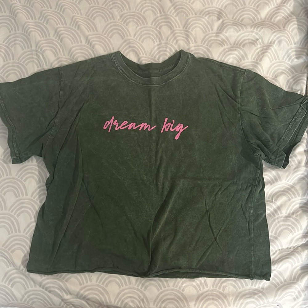 Dream Big crop top